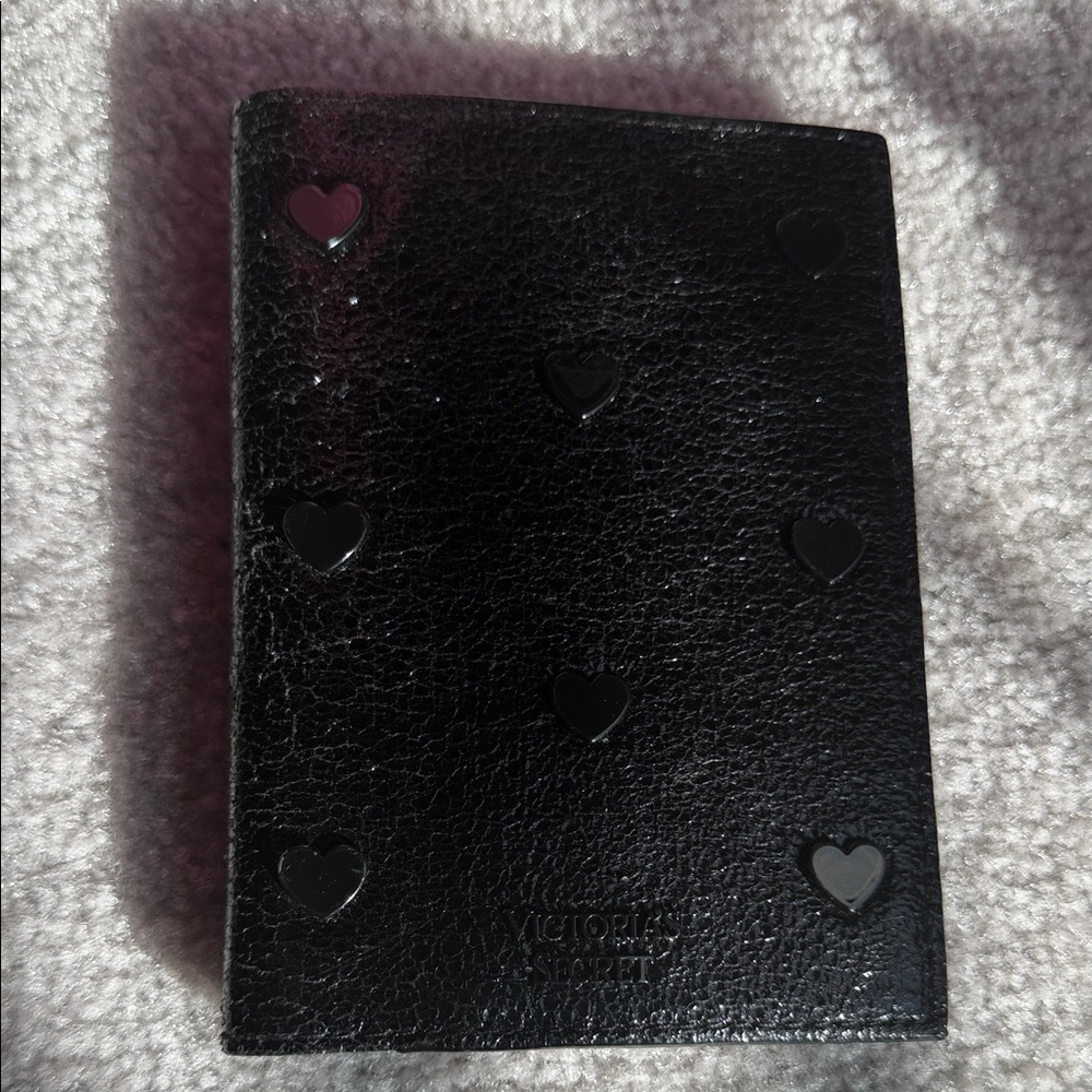 Victoria's Secret Black Heart-Embellished Cover